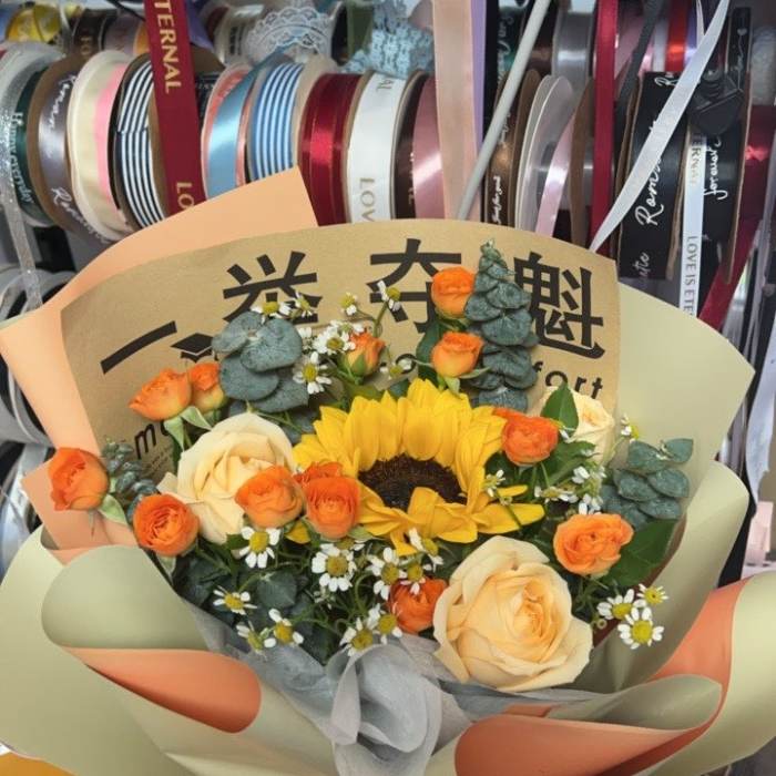 成都新津县送高考生什么花