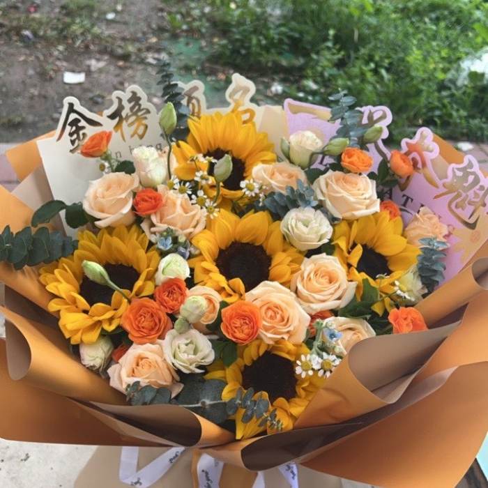 成都新津县送高考生什么花